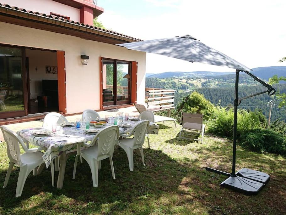 Maison D'Altitude Avec Vue Panoramique A Gérardmer Esterno foto