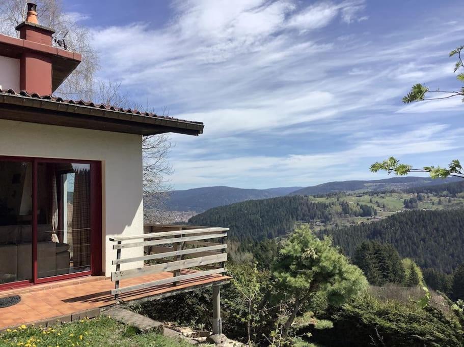 Maison D'Altitude Avec Vue Panoramique A Gérardmer Esterno foto