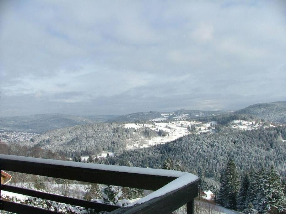 Maison D'Altitude Avec Vue Panoramique A Gérardmer Esterno foto