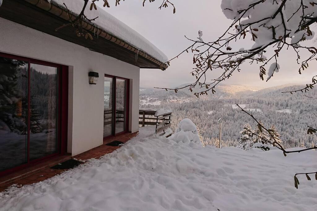 Maison D'Altitude Avec Vue Panoramique A Gérardmer Esterno foto