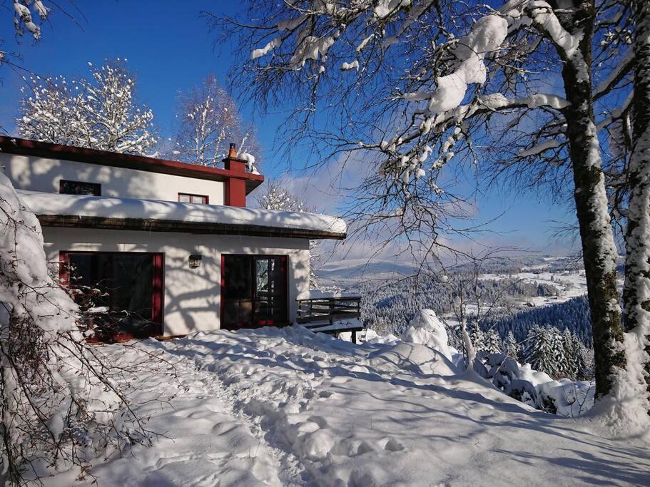 Maison D'Altitude Avec Vue Panoramique A Gérardmer Esterno foto
