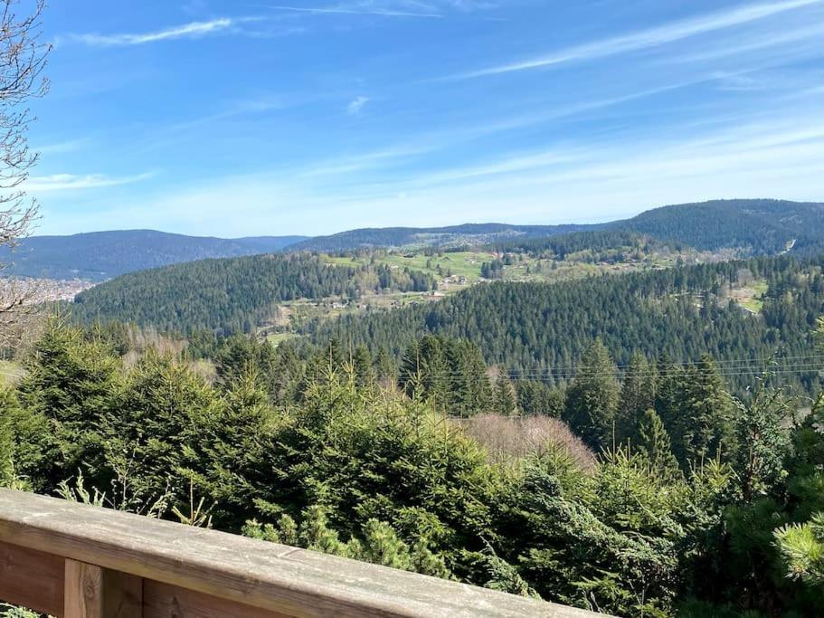 Maison D'Altitude Avec Vue Panoramique A Gérardmer Esterno foto